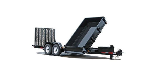 Felling Trailers Showroom - Dump Trailer - Side